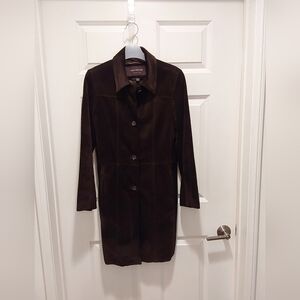 Marc New York Dark Brown Trench Coat